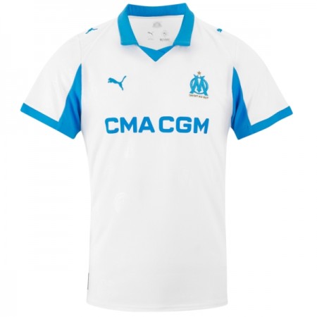 Camisolas Olympique de Marseille 1º Equipamento Principal 2025-26 Manga Curta